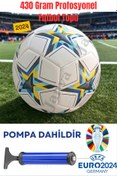 Resim Janva Pompalı FİFA European Red Şampiyonlar Ligi Özel Tasarımı Futbol Topu Lazer Kesim 400 gram 1.Kalite 