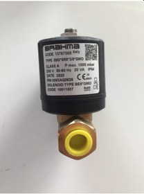 Resim BRAHMA E6G*SR8*3/8*GMO Valf 13767000 Pirinç Gövde Debi Ayarlı Pmax 1000mbar 230V 50-60Hz 20VA 