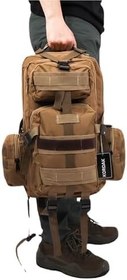 Resim KORDAK Camel Lt Taktik Sırt Çantası Fonksiyonel Outdoor Tactical Çanta, 45, ASKYENİCBJCNTA, Bej, üniseks-yetişkin 