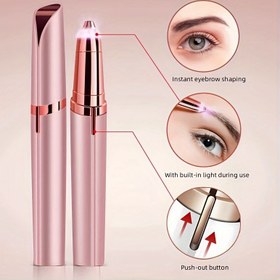 Resim Erkekler ve Kadınlar için Akıllı Elektrikli Kaş Tıraşı Makinesi, Otomatik Epilasyon Cilt Bakım Aleti, Taşınabilir ve Hafif, Doğum Günü veya Sevgililer Günü Hediyesi İçin Uygun. Yüz Kılı, Sakal, Bıyık, Dudak, Koltuk Altı, Eller & Ayaklar, Bikini Bölgesi için İdeal, 6 Tatil Hediyesi İçin Mükemmel 