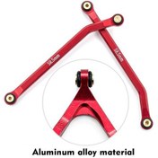 Resim Flybuy Yüksek Seti Scx24 Şasi Mufunye Kırmızı İçin Bağlantı Axial Alüminyum Açıklıklı 1/24 - Ee 