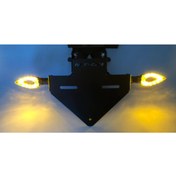 Resim SPR Yamaha Mt-09 Plakalık Katlanır Led Sinyal Takım 