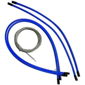 Resim Bisiklet Vites Teli ve Dış Kablo Mavi Set Mavi 