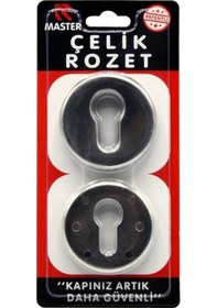 Resim Master MCR-06 6 Vidalı Çelik Rozet Saten 
