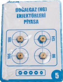 Resim Piyasa Doğalgaz Enjektör 5,5 Mm 