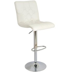 Resim Bürocci Helen Bar Sandalyesi-Beyaz-9519S0109 Çok Renkli 