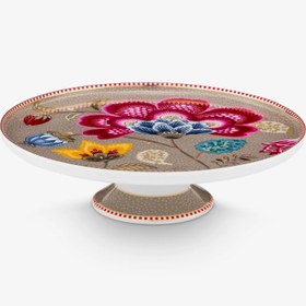 Resim Pip Studio Haki Porselen Kek Standı 21 Cm 51010032 