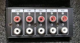 Resim CX400 Mini Stereo 4 kanal pasif mikser 