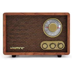 Resim Looptone Dsy-r08 Retro Radyo Ceviz 