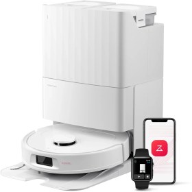 Resim Roborock Qrevo L Beyaz Çöp İstasyonlu Akıllı Robot Süpürge 