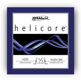 Resim Daddario H310 Helicore 4/4 Medium Keman Teli Seti 