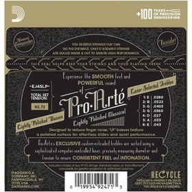 Resim D'Addario EJ45LP Pro-Arte Serisi Klasik Gitar Tel Seti 