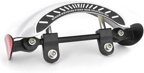 Resim Busstier Evrensel Motosiklet Dikiz Aynası 360° Dönebilen Ayarlanabilir Yan Ayna Seti 8mm/10mm Uyumlu 