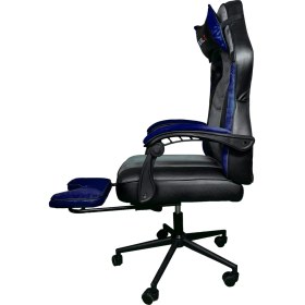 Resim Oyuncu Koltuğu Night Ayak Uzatmalı Lacivert Renk 