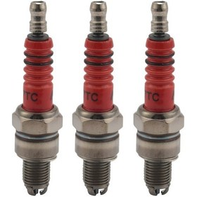 Resim Xiaaokeji Adet A7tc, Gy6 Atv Kir Bisikletleri Scooter'lar İçin Üçlü Elektrot 