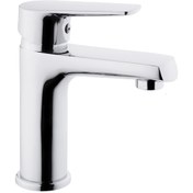 Resim Tema Zenn Banyo Lavabo Bataryası Musluk Krom 