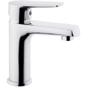Resim Tema Zenn Banyo Lavabo Bataryası Musluk Krom 