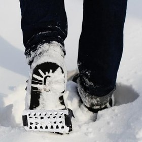 Resim Kar Buz İçin Ayakkabı Kramponları, Kramponlar Buz Kramponları - Paslanmaz Çelik Galoş Kramponları - Kar Yürüyüşü Çekiş Kramponları, Kaymaz Ayakkabı Sivri Uçları Yürüyüş, Balık Tutma, Yürüyüş, Tırmanma 