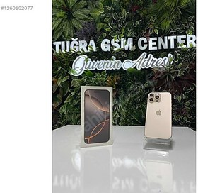 Resim Apple iPhone 16 Pro Max İkinci El TR | 256 GB | Çöl Titanyum 