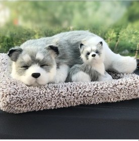 Resim Cloud011 Golden Retriever Model Köpek Araç Kokusu Giderici Dekor Karbon Aktifli Oto Aksesuarı 