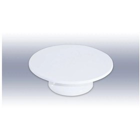 Resim Pasta Sıvama Standı Döner Plastik Beyaz 32 Cm Diğer 