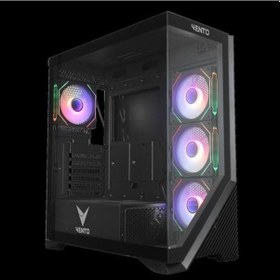 Resim Vento 850w 80+ Bronze Vg4202fla Gaming E-atx Pc Kasası 360mm Soğutma Desteği 
