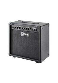 Resim Laney Lx35r Elektro Gitar Amfisi Siyah Yaylı Reverb Dahili Ek 