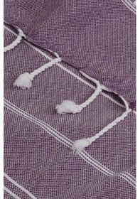 Resim Summer Wind Soft %100 Pamuk Peştemal 100x180 Cm Mor Çok Renkli 