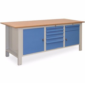 Resim Star Çelik Çalışma Tezgahı-Yükseklik Ayarlı Ayak-03 Hdt 5-2130 Mm N11.623 