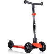 Resim Wellgro Turbo 3 Tekerli Yükseklik Ayarlı Scooter Kırmızı 