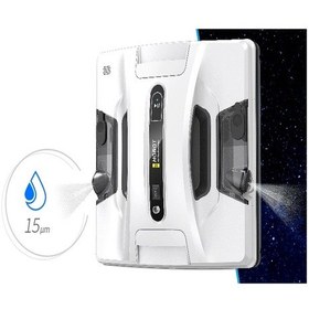 Resim HOBOT 2s Cam Temizleme Fayans Silme Robotu Dual Ultrasonik Sprey Tlf Ve Uzaktan Kumanda Ile Kont. 