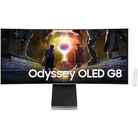 Resim Samsung 34" Odyssey OLED LS34DG850SUXUF G8 WQHD 175 Hz Gaming Monitör 