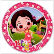 Resim Niloya Karton Tabak - 23Cm X 8 Adet 