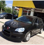 Resim Volkswagen Polo 4.5 2002-2008 Uyumlu H Lip Esnek Ön Lip 2 Parça Karlık Ön Ek Tampon Altı Dill 