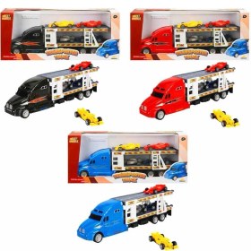 Resim Sunman Maxx Wheels 666-06J Sürtmeli Araba Transporter 2 Katlı 4 Araba 30 cm 3+ 