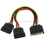 Resim Dark SATA to 2 x SATA Çevirici Çoklayıcı Kablo (DK-CB-P202) 