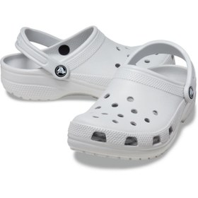Resim Crocs 10001 Classic Erkek Terlik Hafif Yapı ve Konforlu Tasarım ile Gri Renk Seçeneği 