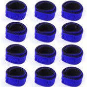 Resim Lemestar 12 Adet Mavi Sbr Ve Ok Kumaş Oluk Bağlama Kayışı - Esnek, Dayanıklı, Uygun Boyut 30x240mm - Olukları Düzenle Ve Korumak İçin 