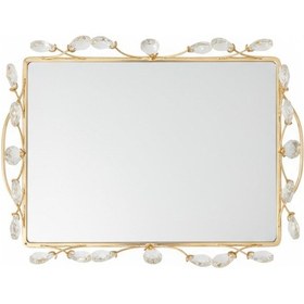 Resim 2 Li Gold Renk Aynalı Söz Nişan Çok Amaçlıdekoratif Tepsi Seti Diğer 