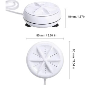 Resim Mercansa Mini Portatif Çamaşır Makinesi 