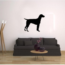 Resim Köpek Folyo Sticker Derstv891 80cm Uzunluk Siyah 