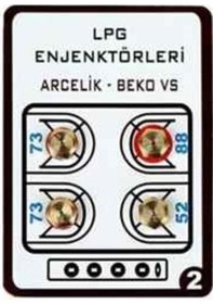 Resim Lpg Ocak Memesi̇ Enjektör 4Lü Set Arçelik Beko Uyumlu - 212539122 