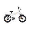 Resim Citycoco Fatbike 250 W Beyaz Katlanır Elektrikli Bisiklet 