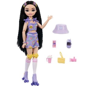 Resim Barbie Dream Besties Paten Partisi Rene Bebek ve Aksesuarları JFX99 