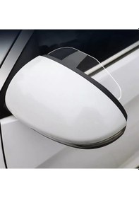 Resim Volkswagen Touran ile Uyumlu Ayna Yağmur Koruyucu Rüzgarlık 