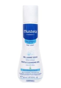Resim Mustela Gentle Cleansing Gel Bebek Şampuanı 50 ML 