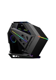 Resim Quantum Gaming Ironclad 6x Argb Fan Full Size Atx Siyah Çelik Gövde Psu'suz Gaming Kasa 