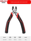 Resim Hombey Endüstriyel Kalite Çapraz Delikli İnce Bıçaklı Çapraz Kırıcı, Kesici Ve Çekici Multifonksiyonel Testere, Profesyonel 6 İnç Pense 