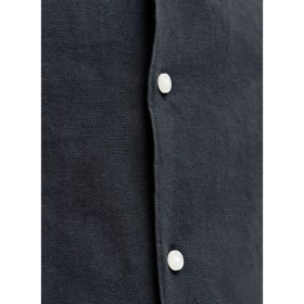 Resim Jack & Jones Siyah Erkek Regular Fit Gömlek 12288594 Jjebreeze Resort Shırt 