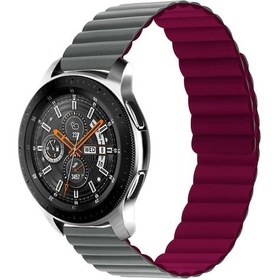 Resim Teknodur Gear S2 Uyumlu Krd-52 Kordon-gri-kırmızı 